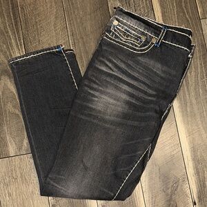 Men's Black True Religion Denim Jeans
